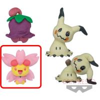 ポケモンフォーカス すがたが変わるポケモン ぬいぐるみ チェリム ネガフォルム チェリム ポジフォルム ミミッキュ ばけたすがた ばけたすがた ミミッキュ ばれたすがた オンラインクレーンゲーム カプコンネットキャッチャー カプとれ