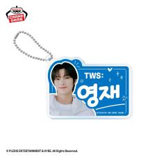 【YOUNGJAE】TWS From PLEDIS ENTERTAINMENT ハングルネームアクリルプレートキーホルダー【数社限定】