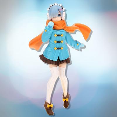 Re ゼロから始まる異世界生活 プレシャスフィギュア レム 冬服コートver オンラインクレーンゲーム カプコンネットキャッチャー カプとれ