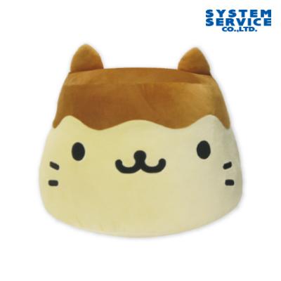 にゃんにゃんにゃんこ もちもちプリンぬいぐるみxl プレミアム オンラインクレーンゲーム カプコンネットキャッチャー カプとれ